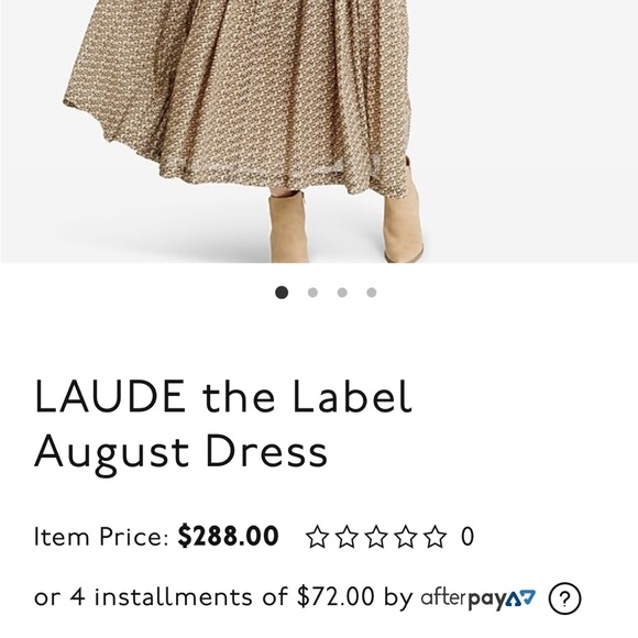 NWOT Laude The Label August Midi Dres - Picture 8 of 10